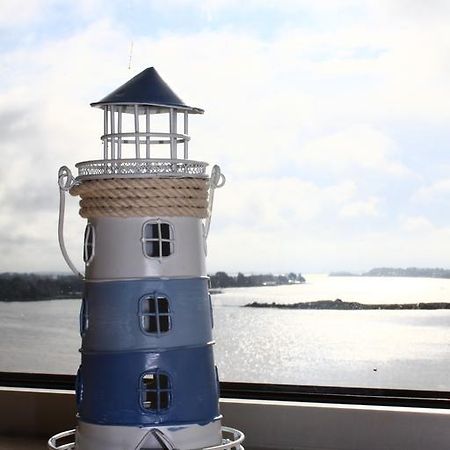 Ostseefjord-Schlei-Blick Im Wikingturm シュレースヴィヒ エクステリア 写真
