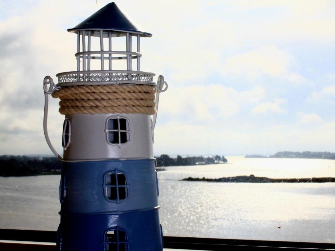 Ostseefjord-Schlei-Blick Im Wikingturm シュレースヴィヒ エクステリア 写真